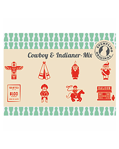 Stemplino Mini - Cowboy & Indianer Mix - 4260338196905