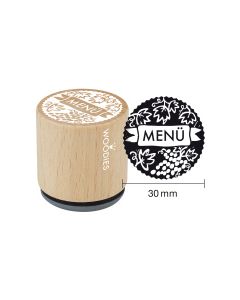 Woodies Textstempel "Woodies Stampel - Menü" (v2) - W-14010