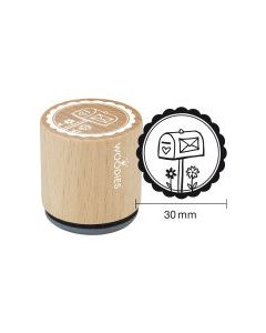 Woodies Motivestempel - Briefkasten - W-16008