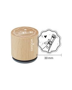 Woodies Motivestempel - Einladungrolle - W-17001