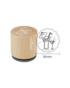 Woodies Motivestempel - Cocktails - W-17003