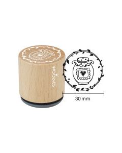 Woodies Motivestempel - Marmeladenglas - W-26005