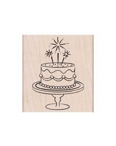 Stempel Geburtstags Kuchen - K-6131