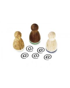 Stemplino Ministempel Buchstabe @ - BU28