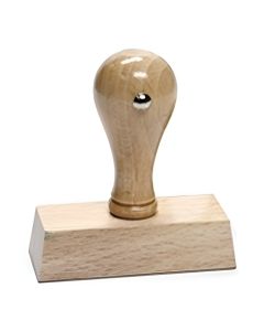 Holzstempel - 100 mm, 1 Zeile